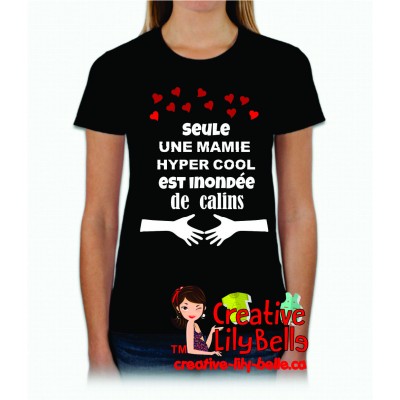 T-SHIRT COOL CALINS MARRAINE, MAMAN, PAPA, PAPY, PARRAIN 4102