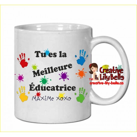 tasse éducatrice ou prof ou directeur(trice)  ou...