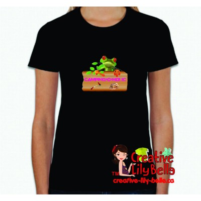 t-shirt camping o holic 4116