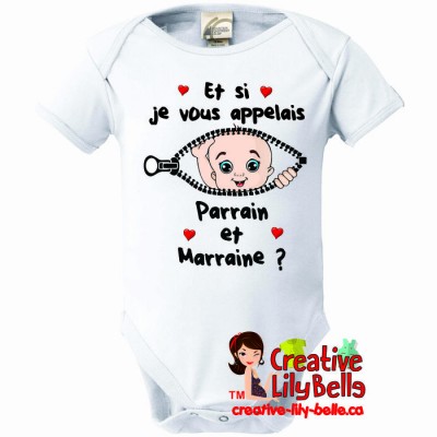 et si je t'Appelais marraine mamie papy ou parrain CHOIX DU SEXE DU BÉBÉ cc3209