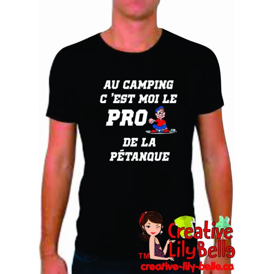 t-shirt pétanque 4124