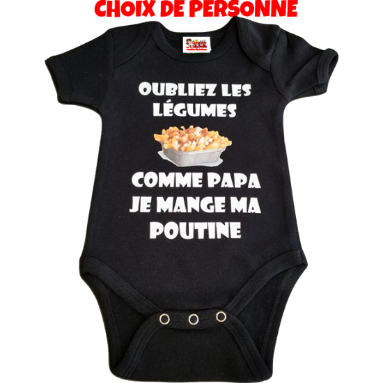 MANGE MA POUTINE comme (VOTRE CHOIX)  3222