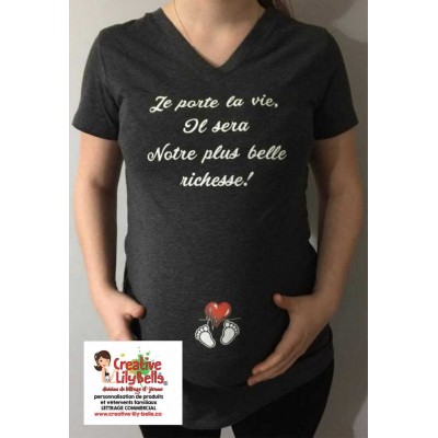 chandail de maternité a NOTRE RICHESSE 329