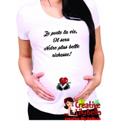 chandail de maternité a NOTRE RICHESSE 329