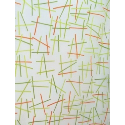 JUDE voilage imprimé - 280 cm - 55% polyester 45%...
