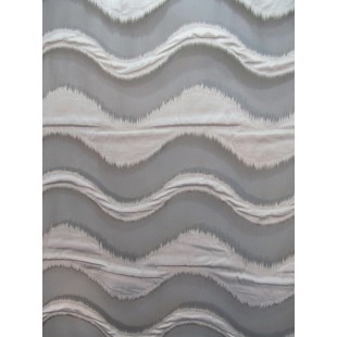 VAGUE voilage brun - 290 cm - 100% polyester -...