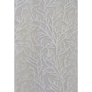 CORAIL voile blanc - imprimé coraux - 50%...