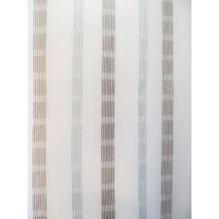 BLUE voilage rayure - 300 cm - 100% polyester -...