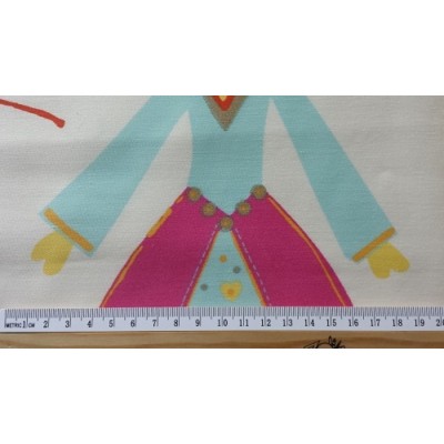 LISA -  tissu imprimé 280 cm - 70% polyester 30% coton - vendu au mètre