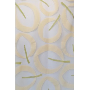 IZA beige - voilage imprimé - 280 cm - 55%...