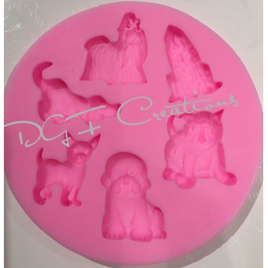 Pet Paw & Bone Silicone Mold (à traduire)