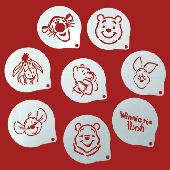 Winnie The Pooh Cookie Stencil (à traduire)