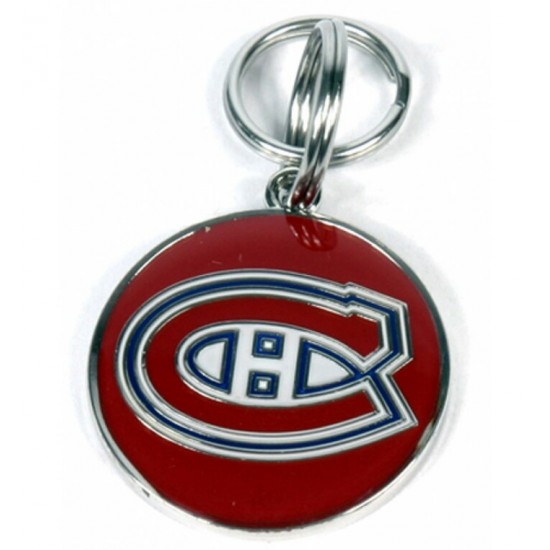Médaille NHL CANADIENS de MONTRÉAL pour chien (ou porte-clés)