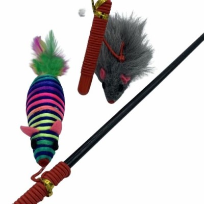 Bâton corde avec souris - 47 cm (18,5