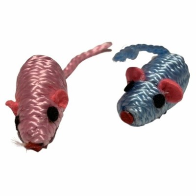 Souris en corde pour chats - 5 cm - sacs de 24