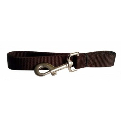 Laisse simple nylon épais - 1'' X 72'' - Noir