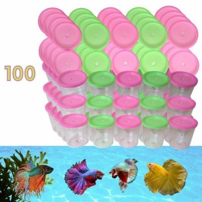 Pot en plastique pour betta - caisse de 100