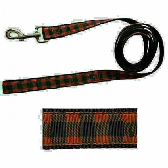 Laisse simple - 1'' X 72'' - Carreauté XL rouge...