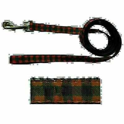 Laisse simple - ¾'' X 72'' - Carreauté XL rouge...