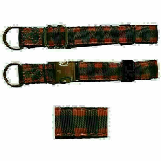 Collier ajustable de luxe avec boucle de métal -...