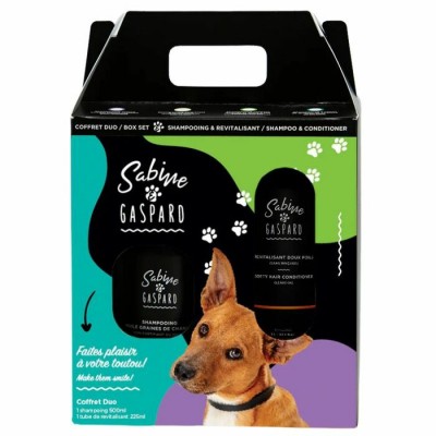Coffret Duo shampooing hydratant à la lanoline &...