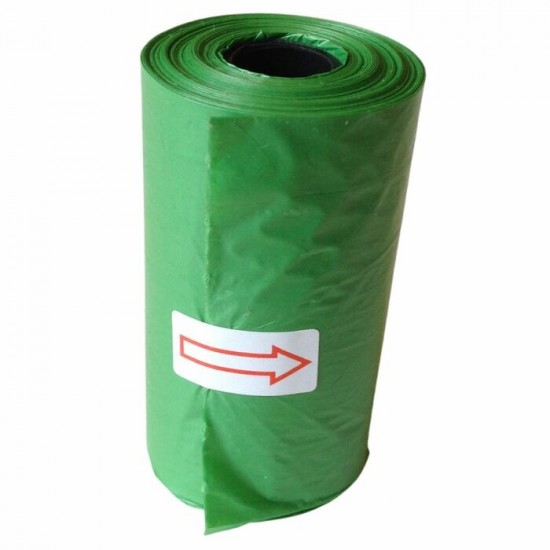 Sacs plastiques pour déjections canines  1 x 18...