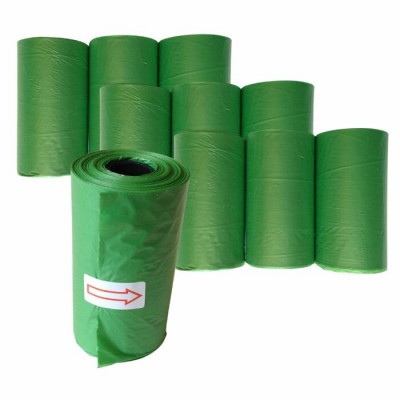 Sacs plastiques pour déjections canines  10 x 18 sacs