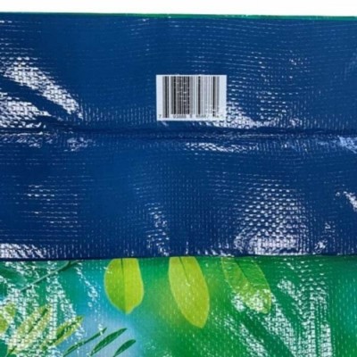 Sac réutilisable tissé imprimé nature 14"x7"x16'' - 100 sacs