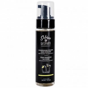 Shampooing mousse sans rinçage avec extrait de...