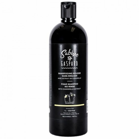 Shampooing mousse sans rinçage avec extrait de...