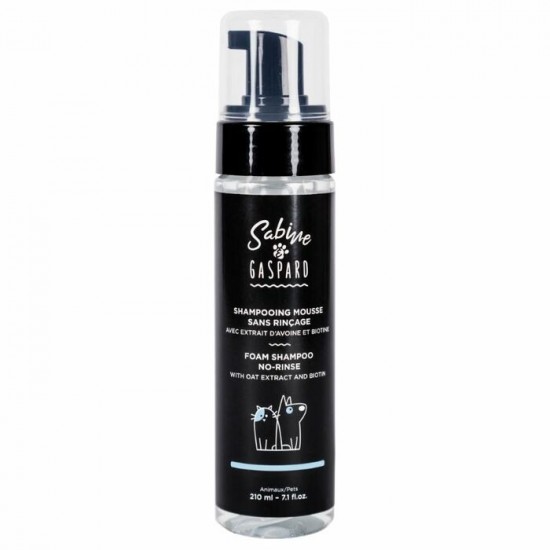 Shampooing mousse sans rinçage avec extrait...
