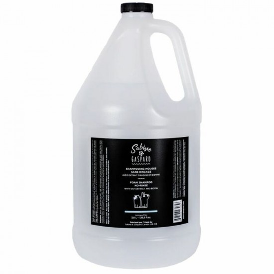 Shampooing mousse sans rinçage avec extrait...