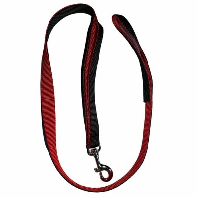 Laisse double épaisseur de nylon 2 poignées - 2 couleurs - 1'' X 48'' - Choisissez vos couleurs