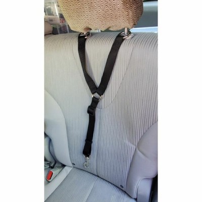 Courroie ajustable pour appui-tête d'auto - 1'' - Choix de couleurs