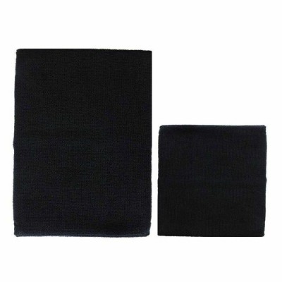 Happy Hoodie noir- paquet de 2 (1 petit et 1 grand)