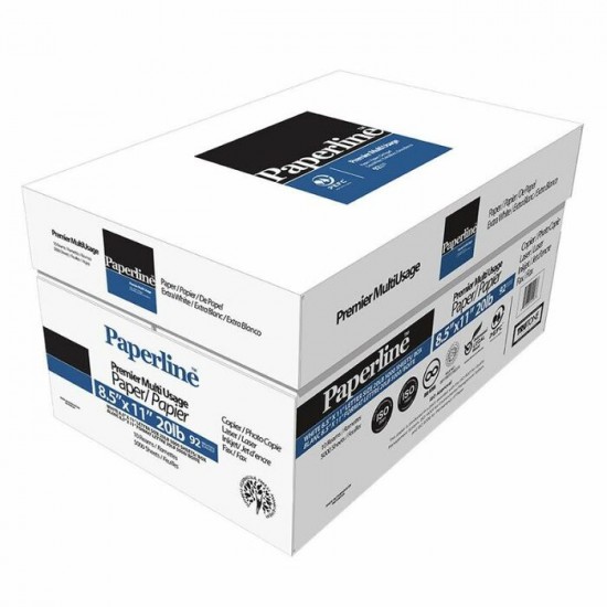 Papier Multiusage (imprimante, photocopie) - 8,5" x 11" - 5000 feuilles blanches