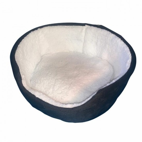 Coussin (lit) rond pour petit chien ou chat - Mini