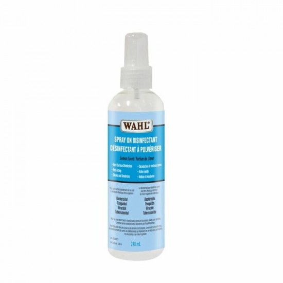 Désinfectant à pulvériser Wahl - citron - 240 ml