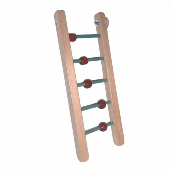 Échelle interactive en bois pour oiseaux - 12