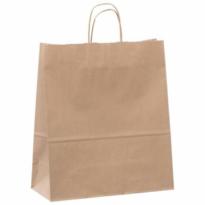 Sacs en papier brun à poignées 13