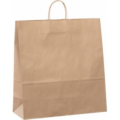 Sacs en papier brun à poignées 18