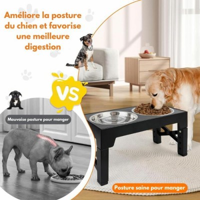 Bols sur pied pour chiens et chats