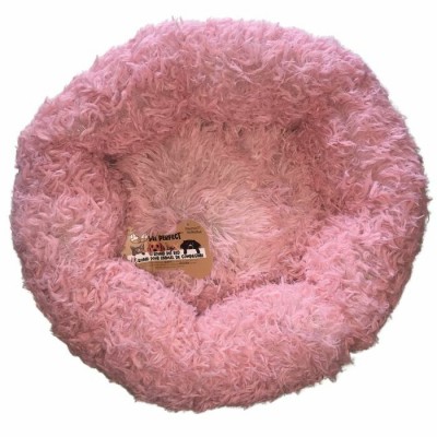 Lit rond pour chiens ou chats - 50 cm x 50 cm x 18 cm