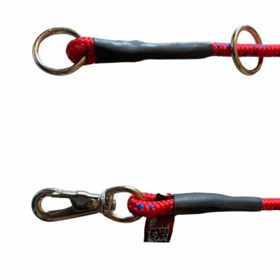 Collier étrangleur en corde pour dressage 18"