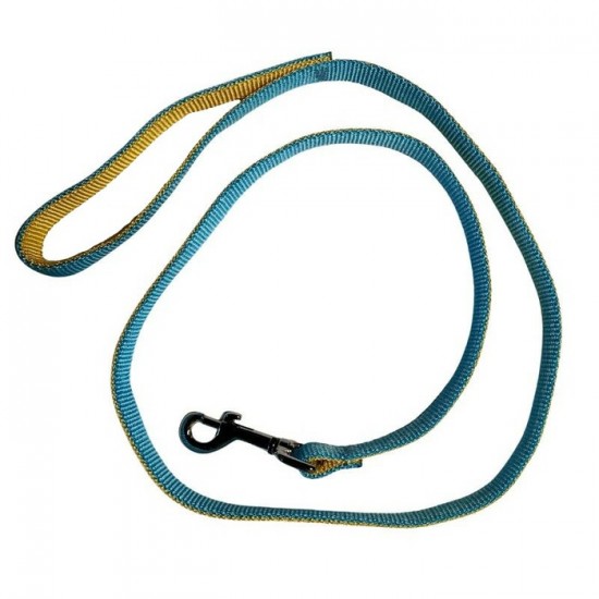 Laisse double épaisseur de nylon - 2 couleurs - ¾'' X 72'' - Choisissez vos couleurs