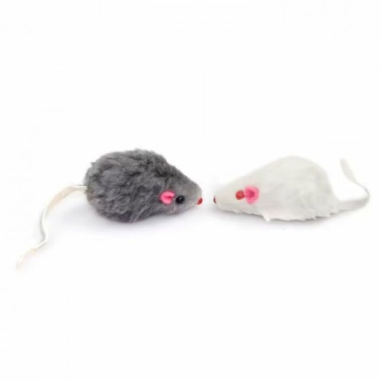 Souris fourrure 6"