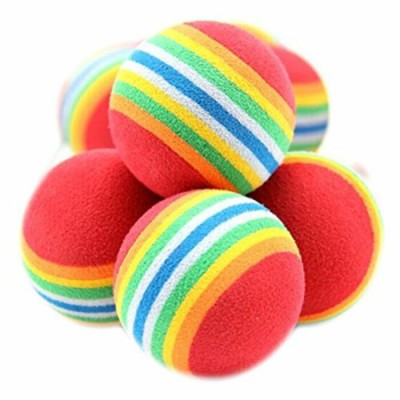 Balle multicolore en liège - sac de 36