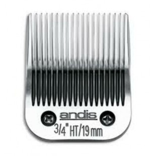 Lame Andis # ¾ HT pour coupe de finition - 19 mm...