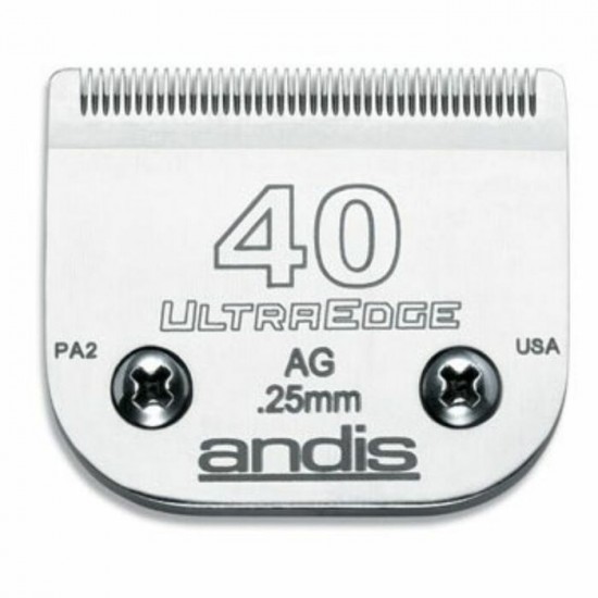 Lame Andis # 40 pour coupe chirurgicale - 0,25 mm...