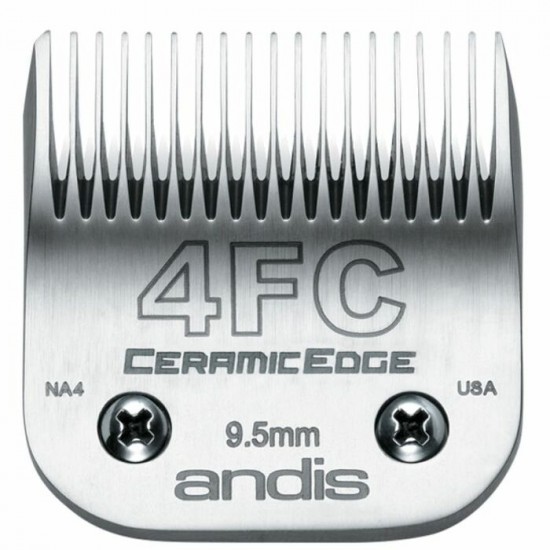 Lame céramique Andis # 4FC pour coupe finition - 9,5 mm - 3/8"
